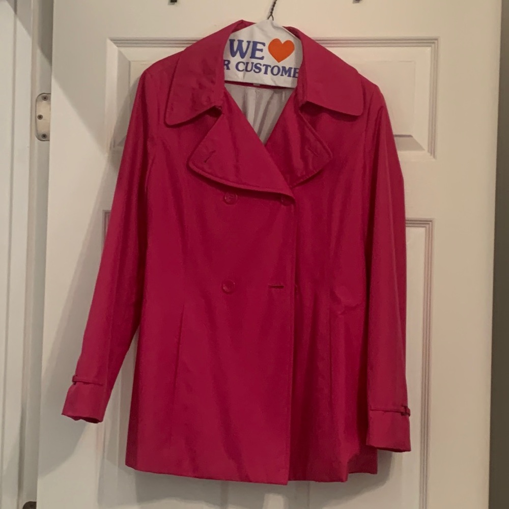 Calvin Klein short trench coat